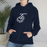 345 Abstract Hooded Sweatshirt